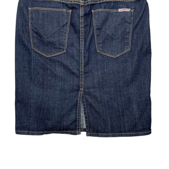 Hudson Skirt Women's Size 26 Dark Wash Denim Jean Skirt - Picture 7 of 10